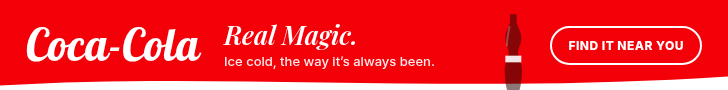 Advertisement: Coca-Cola. Real Magic.