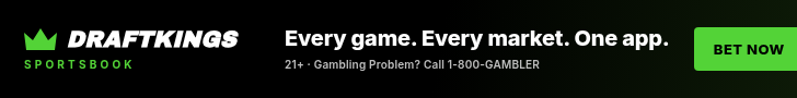 Advertisement: DraftKings Sportsbook. 21+. Gambling Problem? Call 1-800-GAMBLER.
